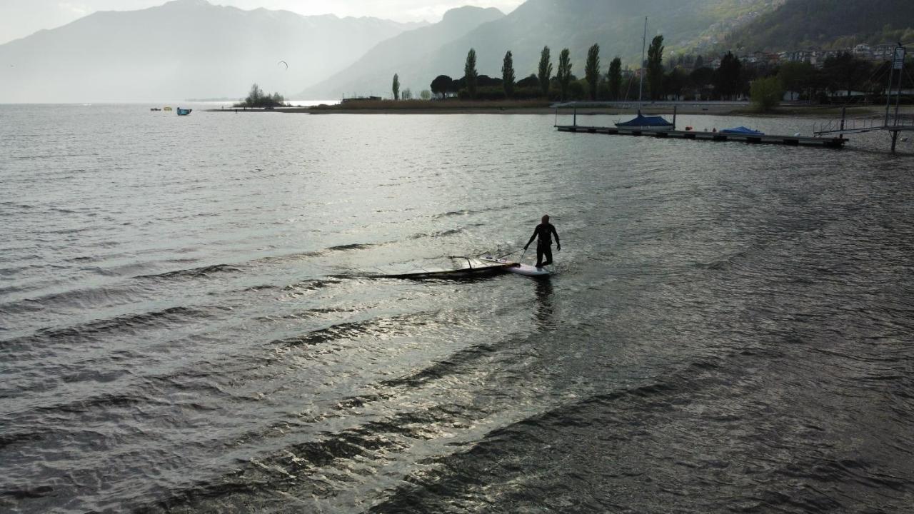 Camping Hotel Au Lac De Como 소리코 외부 사진